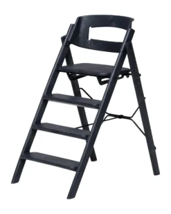 Sedia Evolutiva KLAPP + Sdraietta Neonato - Antracite - 100% Materiali Riciclati
