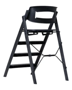 Sedia Evolutiva KLAPP + Sdraietta Neonato - Antracite - 100% Materiali Riciclati
