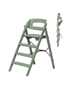 Sedia Evolutiva KLAPP - Verde - Pieghevole Salvaspazio - 100% Materiali Riciclati