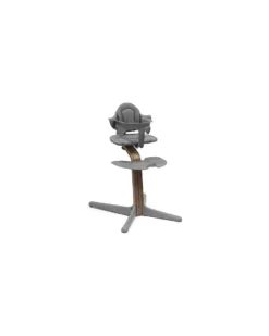 Sedia Evolutiva Nomi - Grigio - Legno di Noce Massello