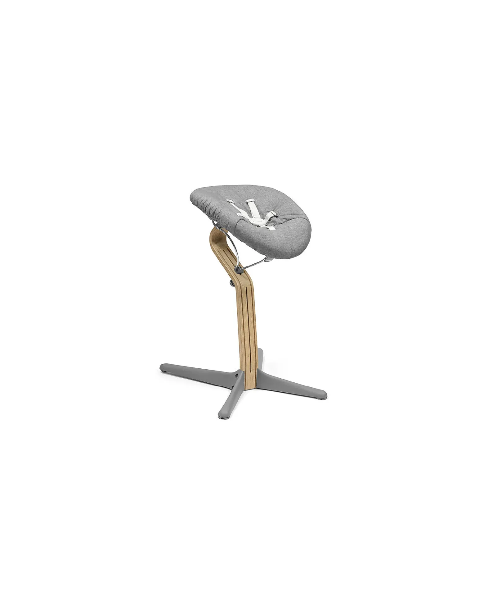 Sedia Evolutiva Nomi - Grigio - Legno di Rovere