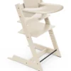 Sedia Evolutiva Tripp Trapp in Faggio + Baby Set + Vassoio Vaniglia - 6M+
