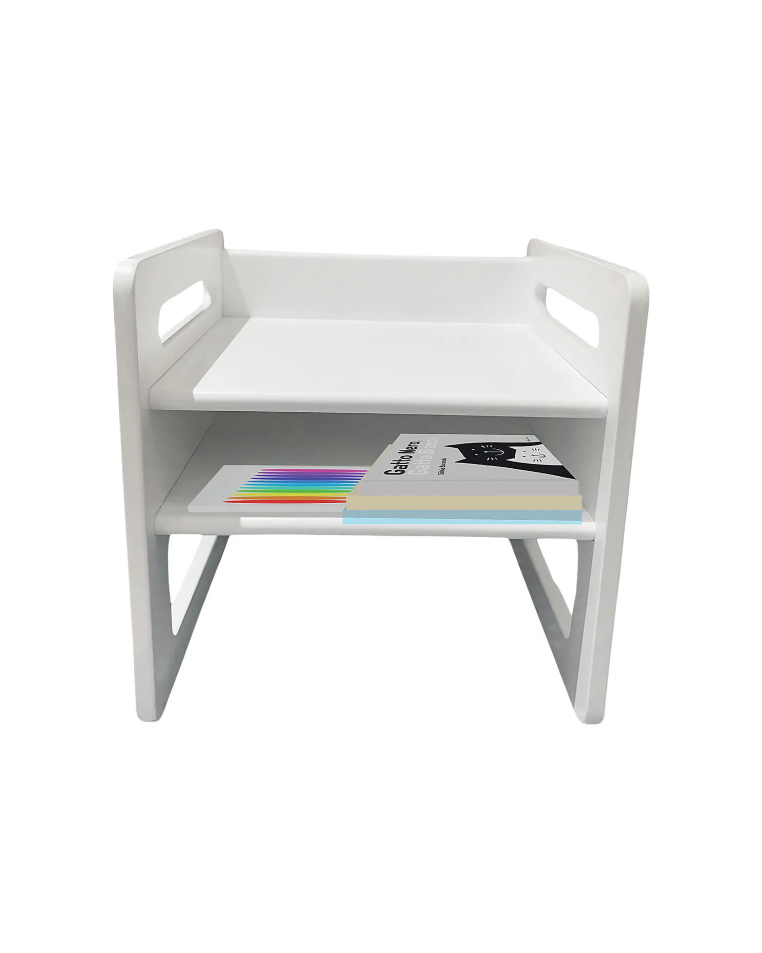 Sedia Montessori Evolutiva - Bianco - Cresce Con Il Tuo Bambino