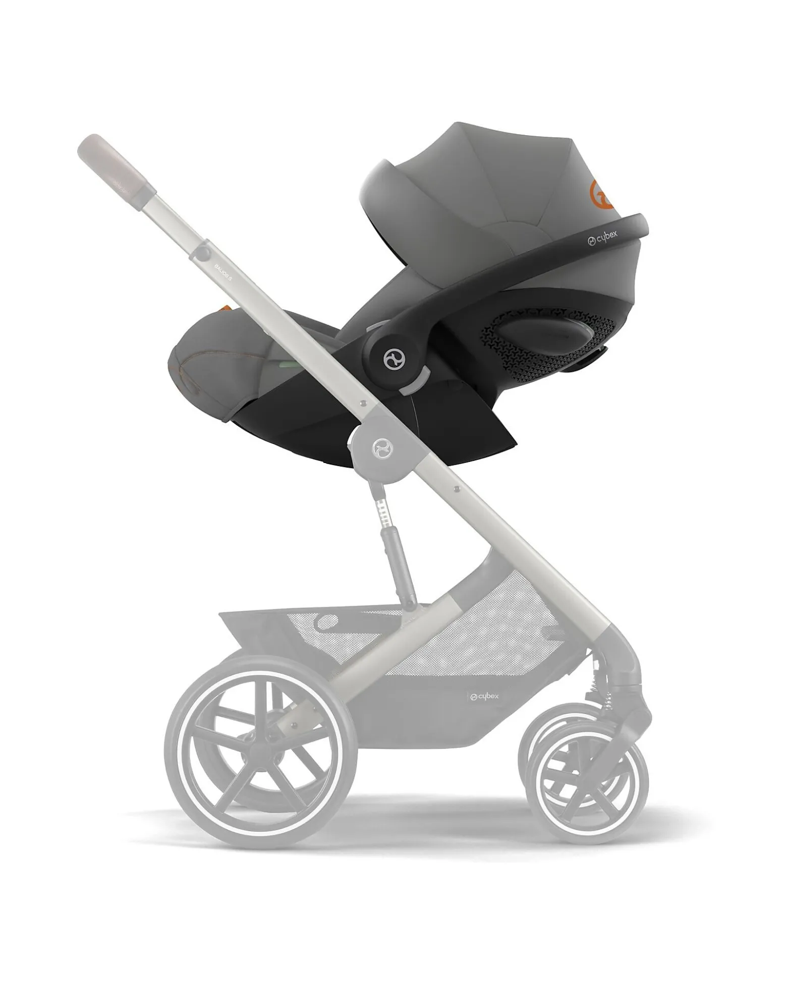 Seggiolino Auto Cloud G i-Size - Lava Grey/Mid Grey - dalla Nascita Fino a 15/20 Mesi