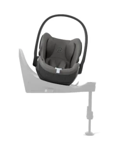 Seggiolino Auto Cloud T I-Size Plus - Mirage Grey - Tessuto Traspirante in Rete 3D - Innovativa Tecnologia di Reclinazione