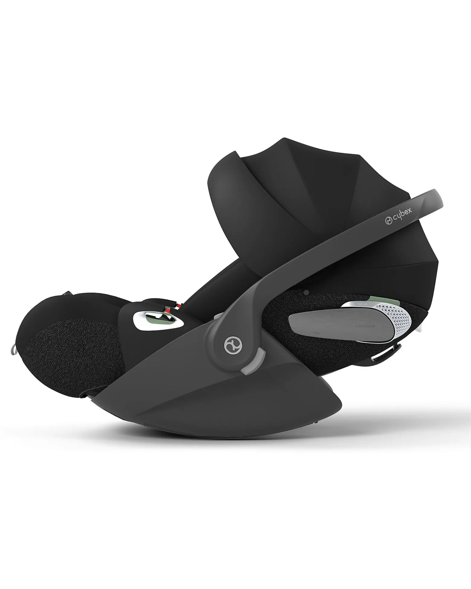 Seggiolino Auto Cloud T I-Size Plus - Sepia Black - Tessuto Traspirante in Rete 3D - Innovativa Tecnologia di Reclinazione