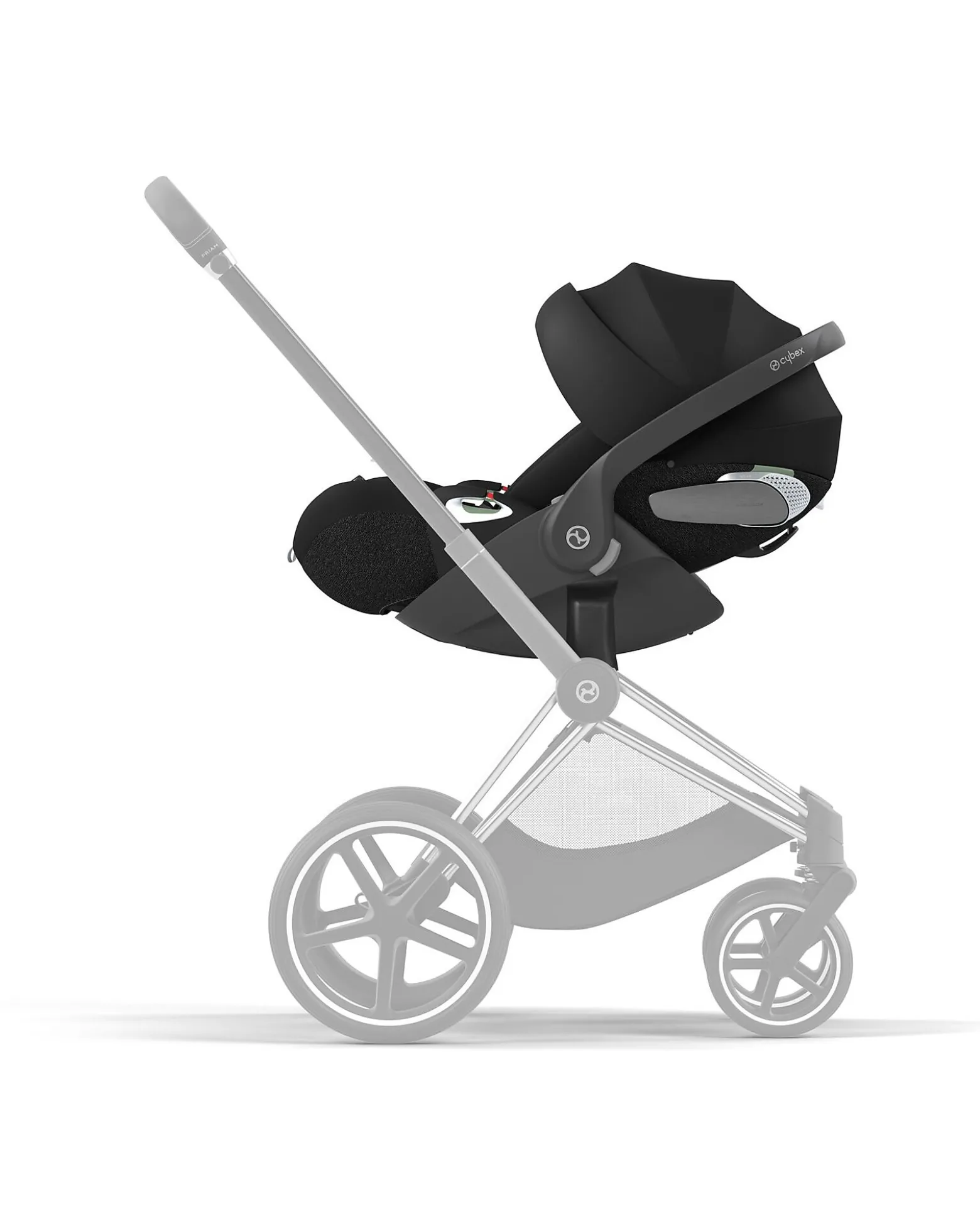 Seggiolino Auto Cloud T I-Size Plus - Sepia Black - Tessuto Traspirante in Rete 3D - Innovativa Tecnologia di Reclinazione