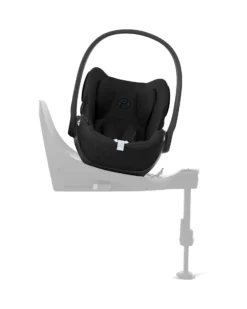 Seggiolino Auto Cloud T I-Size Plus - Sepia Black - Tessuto Traspirante in Rete 3D - Innovativa Tecnologia di Reclinazione