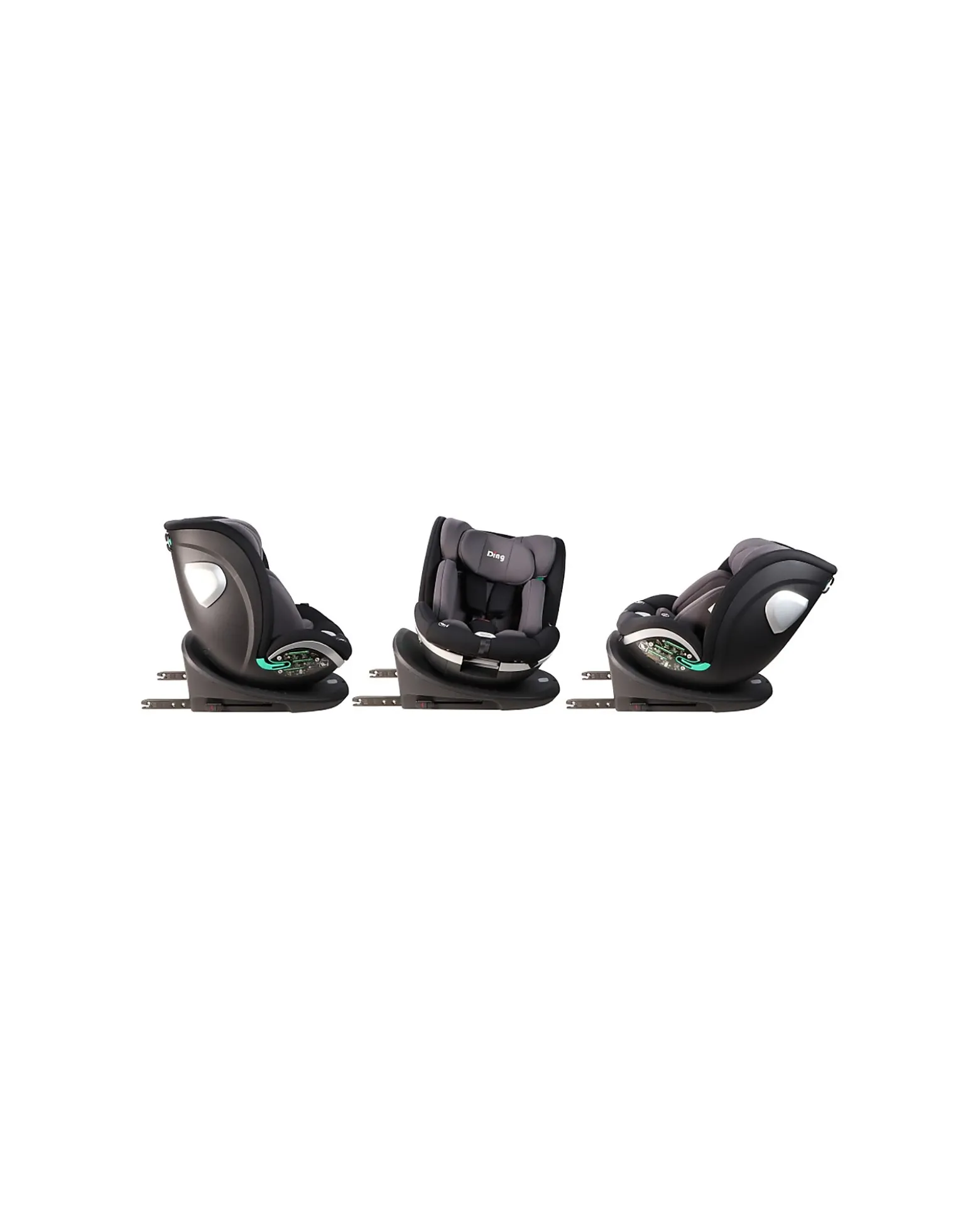 Seggiolino Auto Mace I-Size 360° - Nero e Grigio - Gruppo 0+/1/2/3