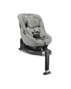 Seggiolino Auto Marco Polo - Moon Grey - Rotazione a 360° - dalla Nascita Fino a 4 Anni