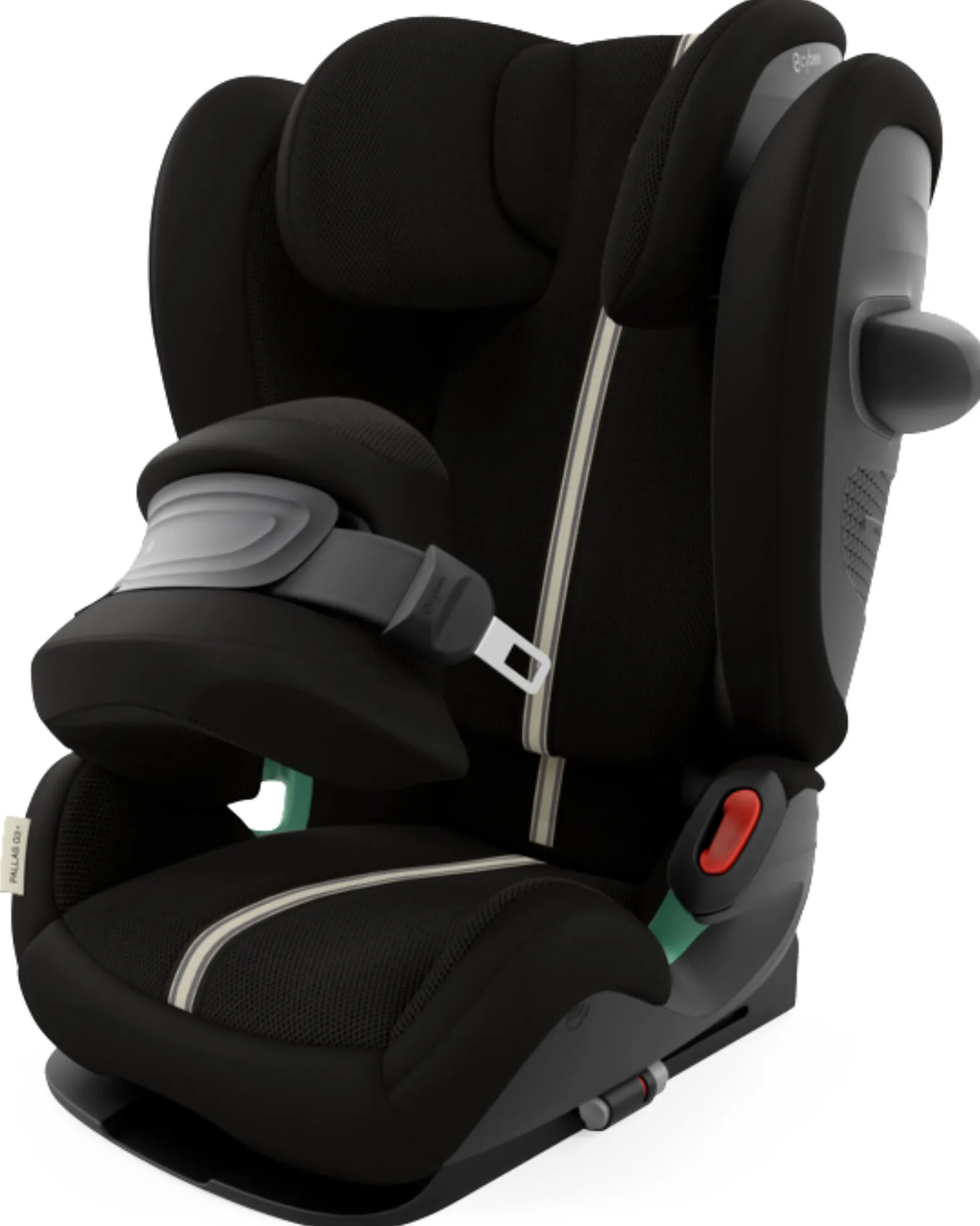 Seggiolino Auto Pallas G3 i-Size Plus - Moon Black - con Cuscino di Sicurezza Avanzata - Gruppo 1/2/3