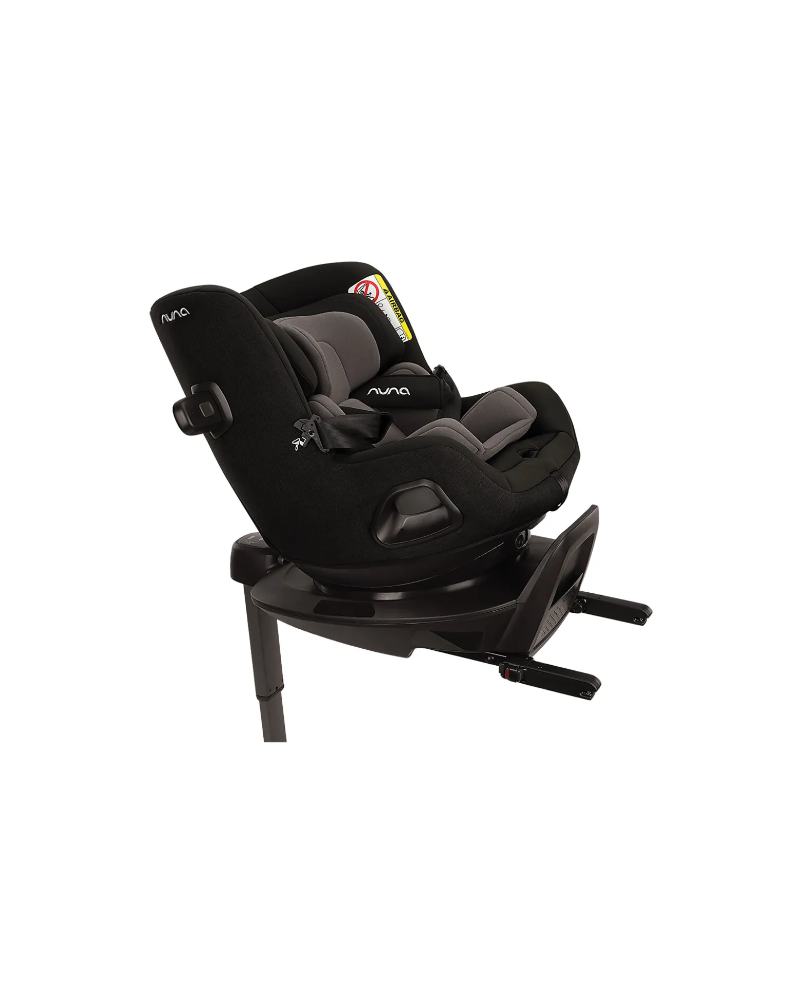 Seggiolino Auto Pruu - Caviar - 0-4 anni - Comodo e Ultra-Sicuro