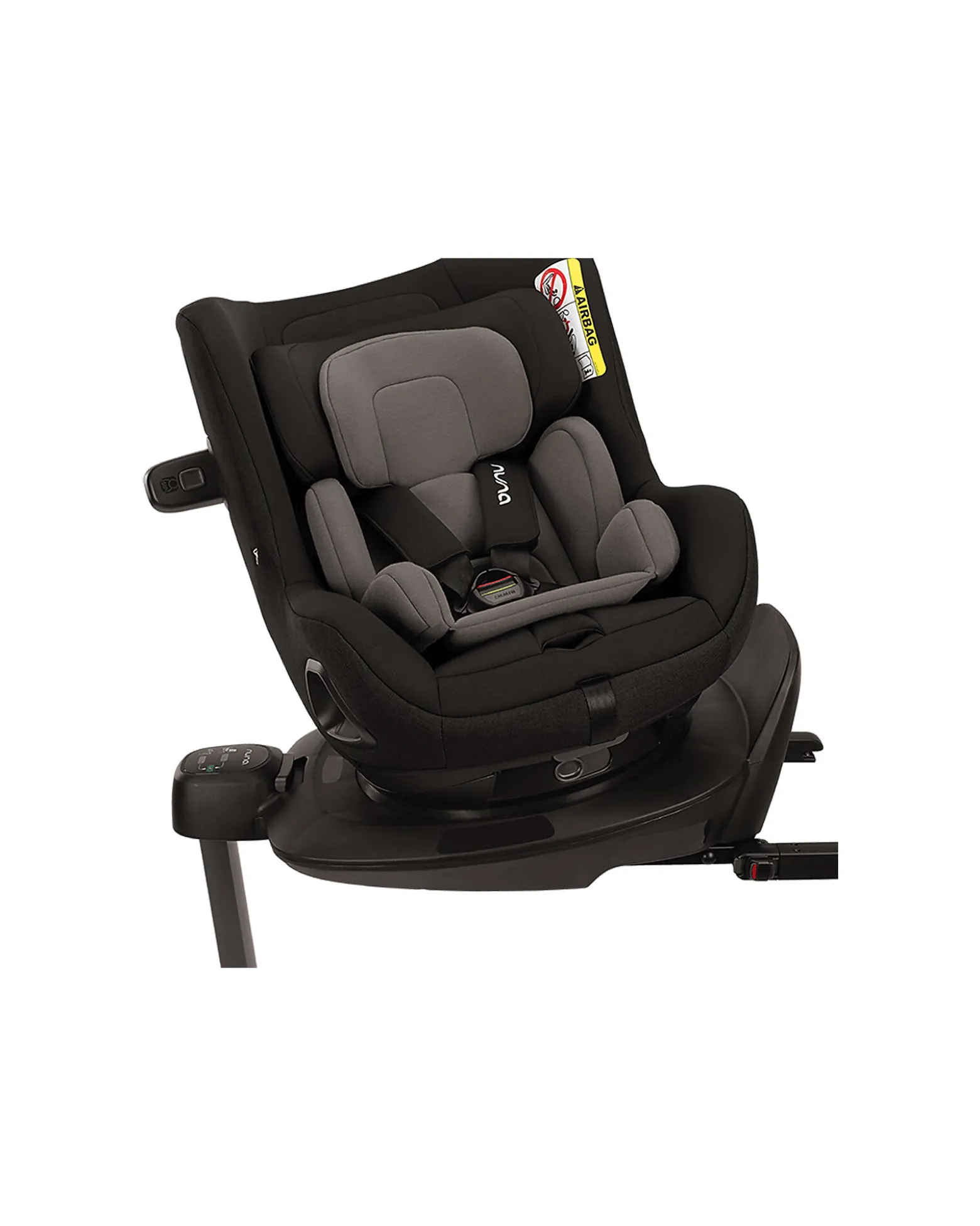 Seggiolino Auto Pruu - Caviar - 0-4 anni - Comodo e Ultra-Sicuro