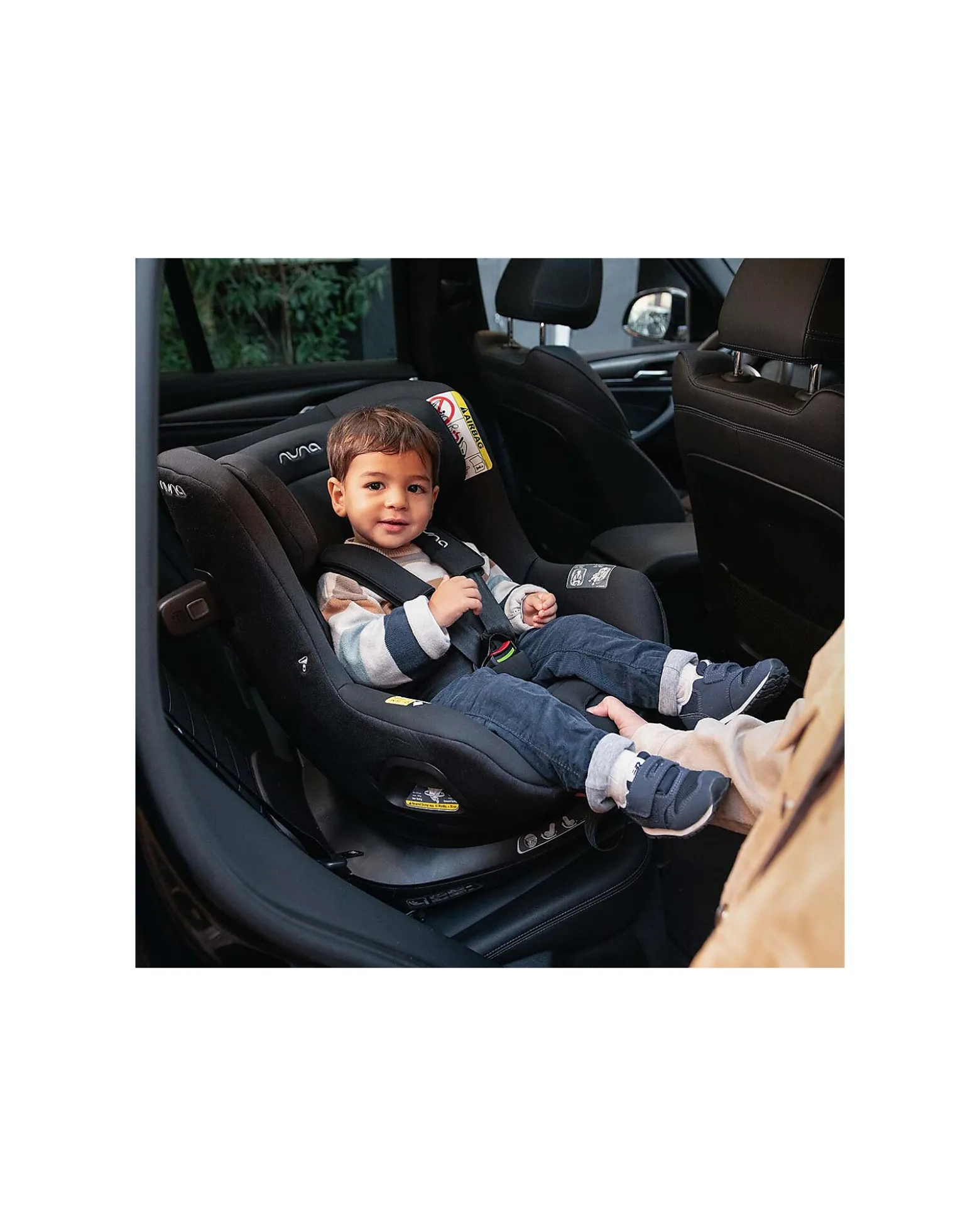 Seggiolino Auto Pruu - Caviar - 0-4 anni - Comodo e Ultra-Sicuro