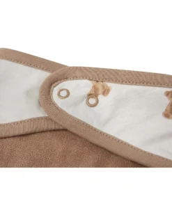Set 2 Bavaglini Bandana - Teddy Bear - Certificazione GOTS