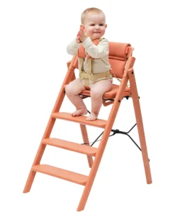Set Cintura a 5 Punti + Cuscino per Sedia Evolutiva KLAPP - Terracotta
