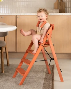 Set Cintura a 5 Punti + Cuscino per Sedia Evolutiva KLAPP - Terracotta