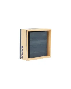 Set Costruzioni 40 Pezzi - Blu - Legno - Educativo e Divertente!
