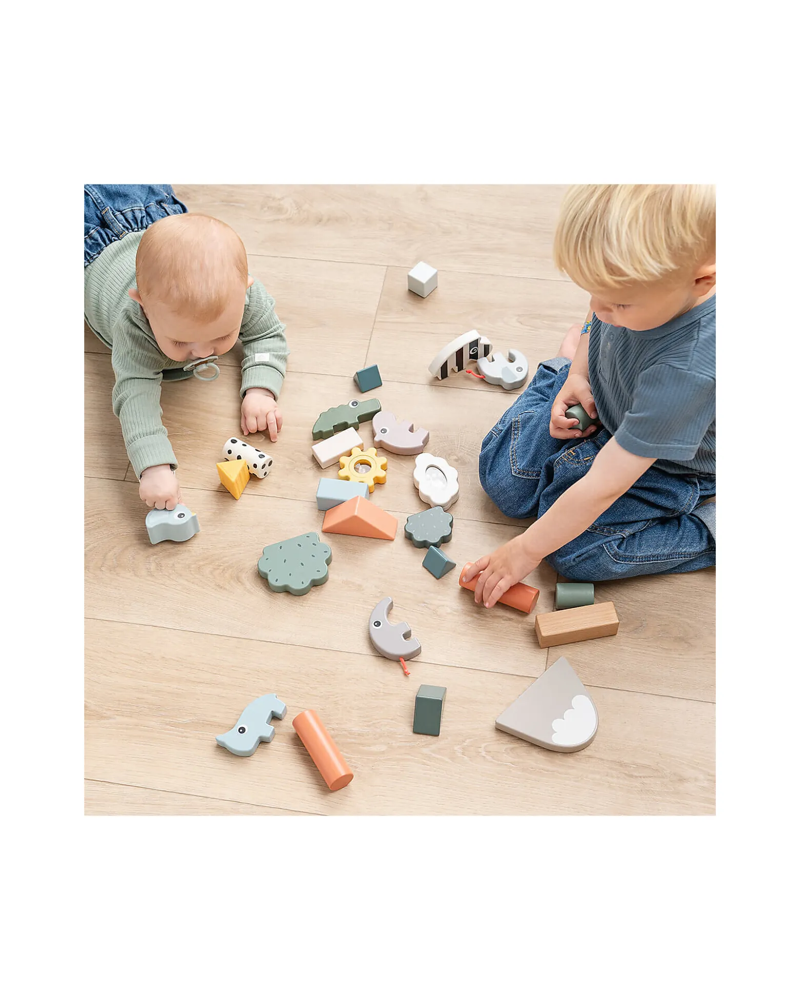 Set Costruzioni 34 Pezzi - Deer Friends - 18m+