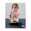 Set Cupcake in Legno - Colori ad Acqua Atossici - 18+ m