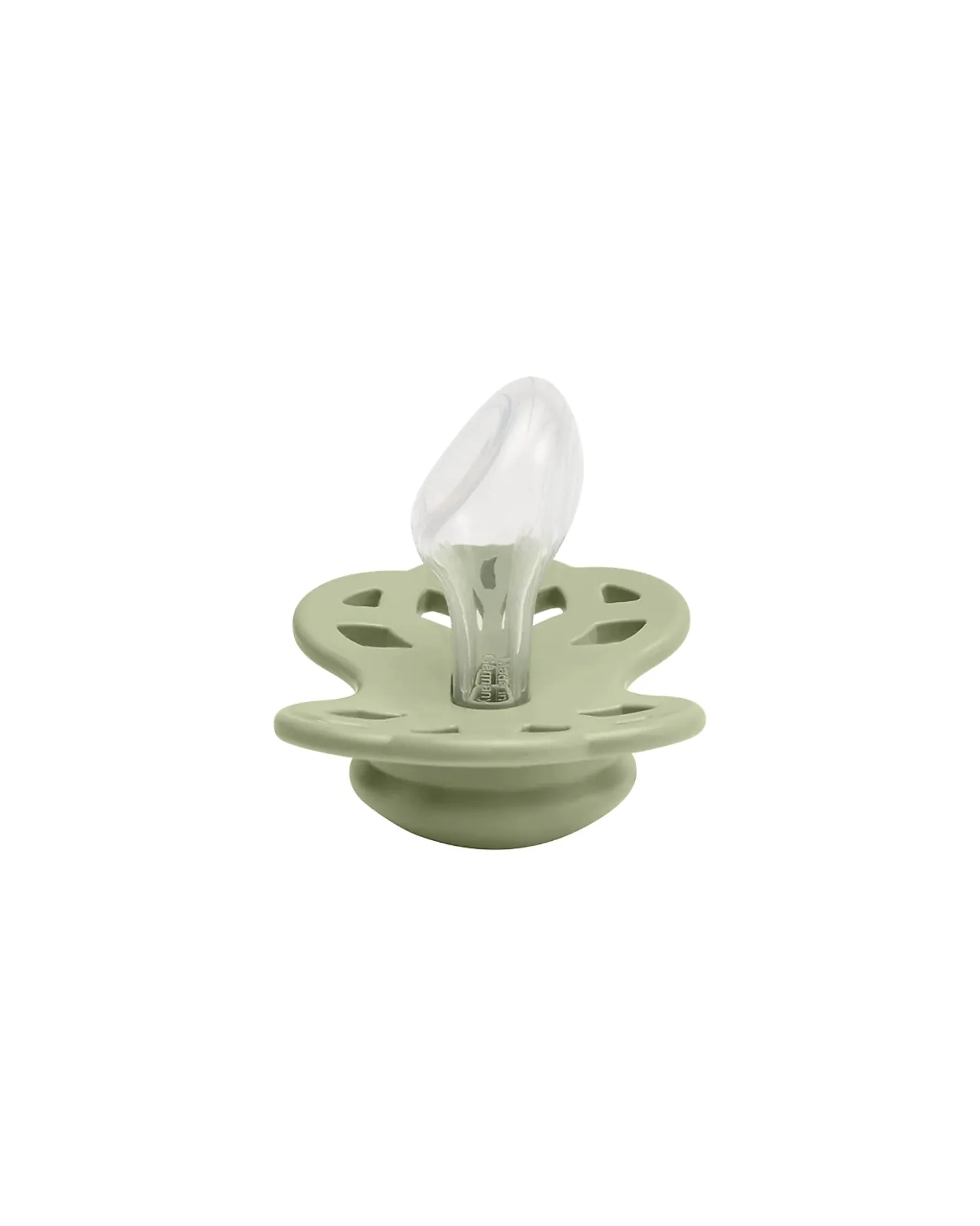 Set di 2 Ciucci Infinity - Tettarella Anatomica in Silicone - Avorio/Salvia - Senza PBA e PVC!