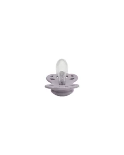 Set di 2 Ciucci Infinity - Tettarella Simmetrica in Silicone - Fossil Grey/Mauve - Senza PBA e PVC!