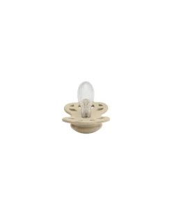 Set di 2 Ciucci Infinity - Tettarella Simmetrica in Silicone - Vaniglia/Pesca - Senza PBA e PVC!