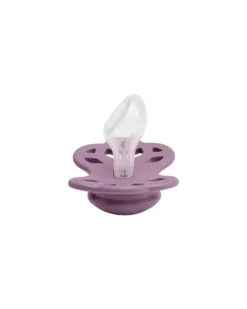 Set di 2 Ciucci Infinity - Tettarella Anatomica in Silicone - Fossil Grey/Mauve - Senza PBA e PVC!