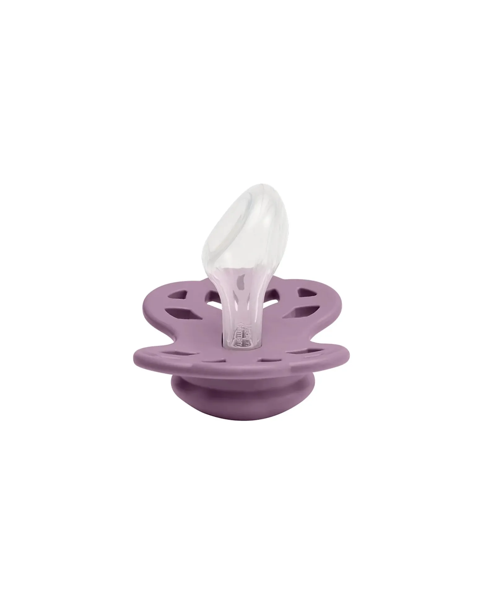 Set di 2 Ciucci Infinity - Tettarella Anatomica in Silicone - Fossil Grey/Mauve - Senza PBA e PVC!