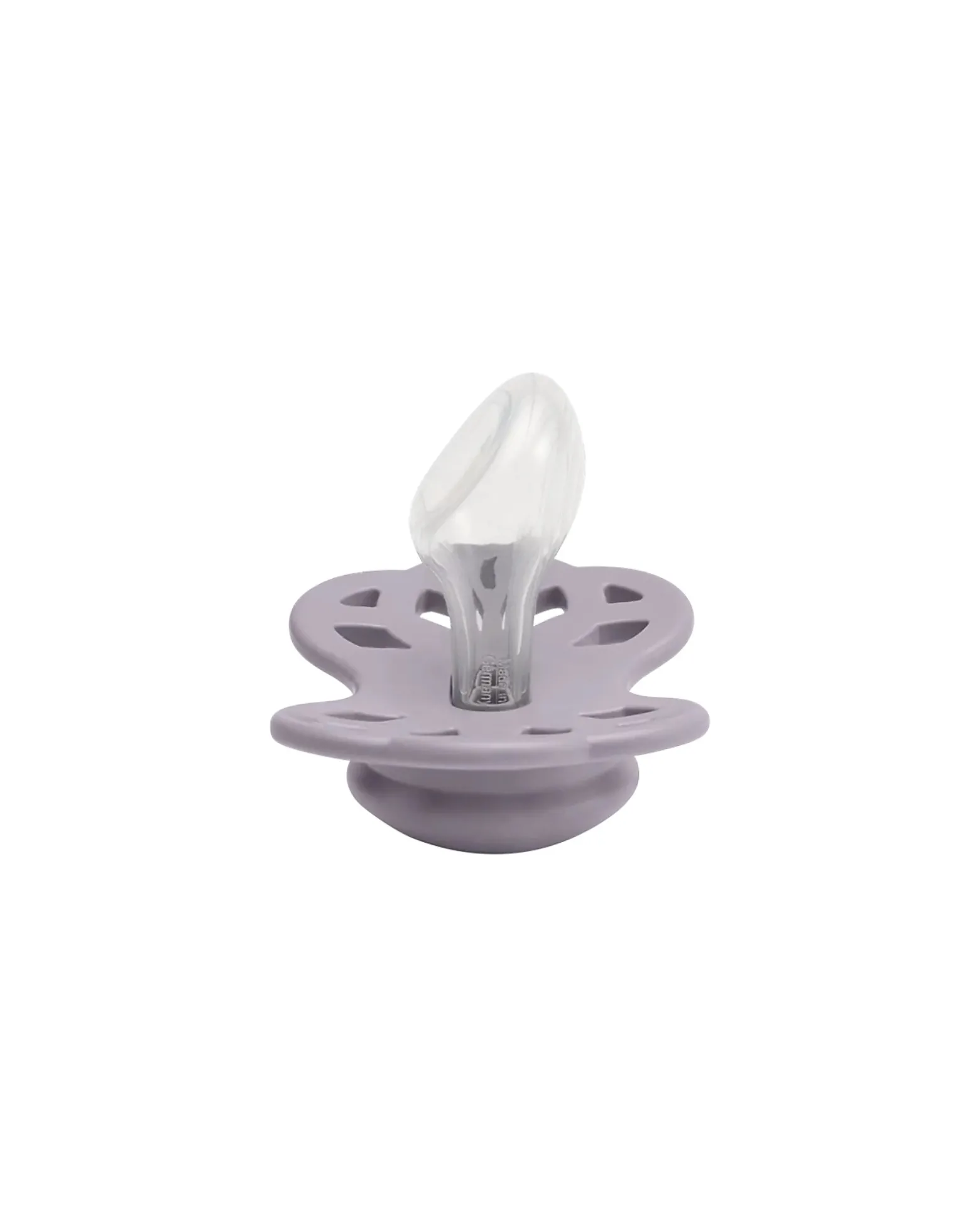 Set di 2 Ciucci Infinity - Tettarella Anatomica in Silicone - Fossil Grey/Mauve - Senza PBA e PVC!