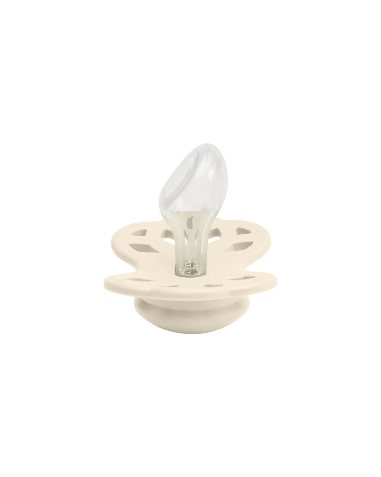 Set di 2 Ciucci Infinity - Tettarella Anatomica in Silicone - Avorio/Rosa Cipria - Senza PBA e PVC!