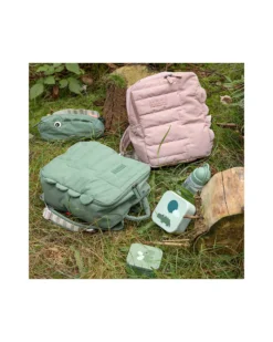 Set di 3 Contenitori Merenda - Happy Clouds - Verde