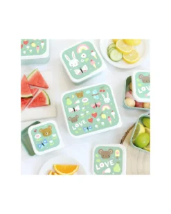 Set di Contenitori Porta Pranzo e Porta Merenda - Gioia