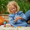 Set Gioco Sensoriale - Community People - Arcobaleno - in Legno - da 3 Anni