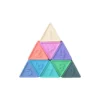 Set Gioco Triblox - 9 Tessere Triangolari - Rainbow Pastel - Silicone