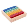 Set Gioco Vassoio con Specchio e Gemme - 25 Pezzi - dai 3 Anni - Per Lavagna Luminosa