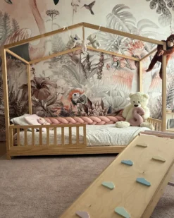 Set 2: Letto Montessori Evolutivo Evi 200x90cm + Materasso 14 cm Antiacaro