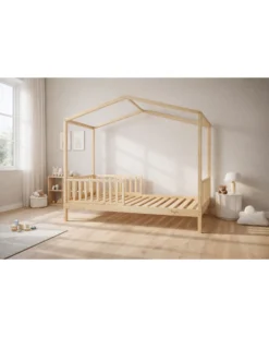 Set 2: Letto Montessori Evolutivo Evi 200x90cm + Materasso 14 cm Antiacaro
