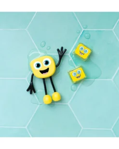 Set Personaggio Alex - con 2 Cubi Inclusi - Giallo - Adatto da 3 anni - 100% Plastica Riciclata