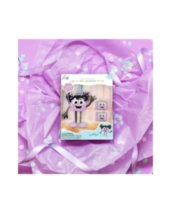 Set Personaggio Lumi - con 2 Cubi Inclusi - Viola - Adatto da 3 anni - 100% Plastica Riciclata