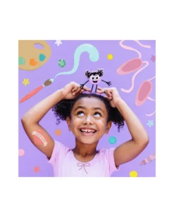 Set Personaggio Lumi - con 2 Cubi Inclusi - Viola - Adatto da 3 anni - 100% Plastica Riciclata