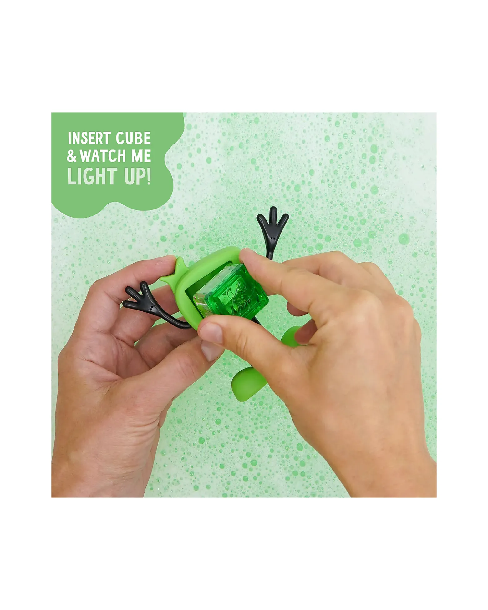 Set Personaggio Pippa - con 2 Cubi Inclusi - Verde - Adatto da 3 anni - 100% Plastica Riciclata