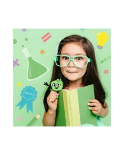 Set Personaggio Pippa - con 2 Cubi Inclusi - Verde - Adatto da 3 anni - 100% Plastica Riciclata
