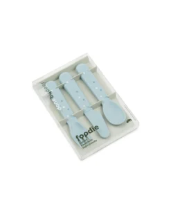 Set Posate - Happy Dots Blu - 100% PP Alimentare