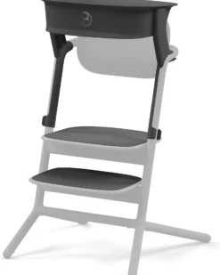 Set Torre di Apprendimento per Sedia Evolutiva LEMO - Stunning Black - Include Tappetini Antiscivolo