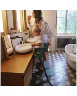 Set Torre di Apprendimento per Sedia Evolutiva LEMO - Stunning Black - Include Tappetini Antiscivolo