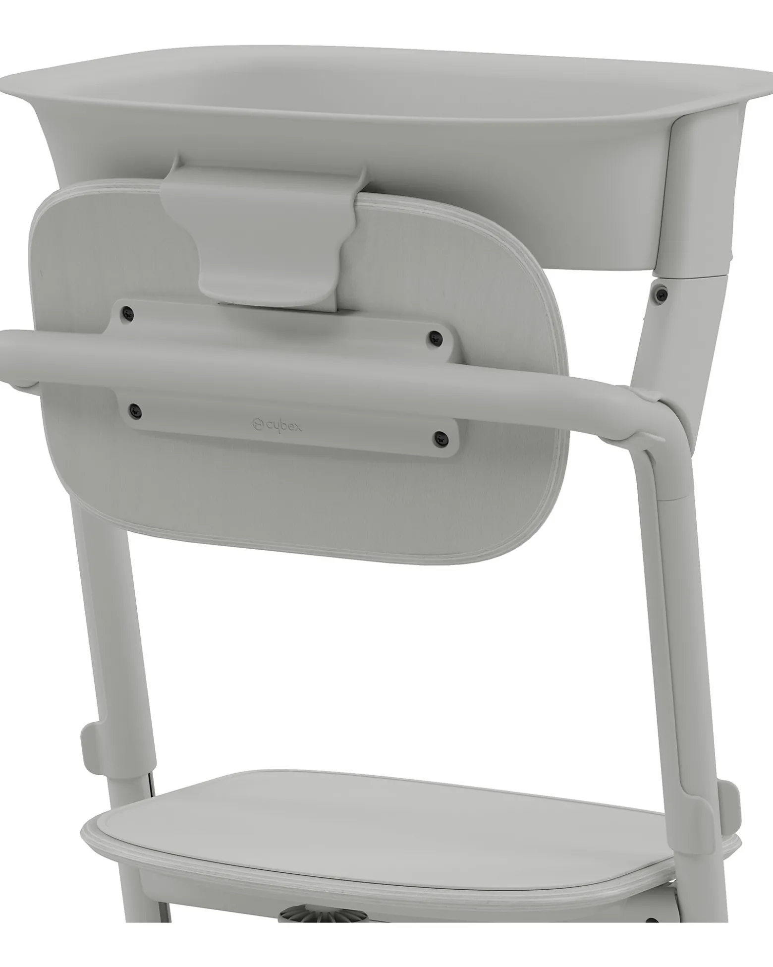 Set Torre di Apprendimento per Sedia Evolutiva LEMO - Suede Grey - Include Tappetini Antiscivolo