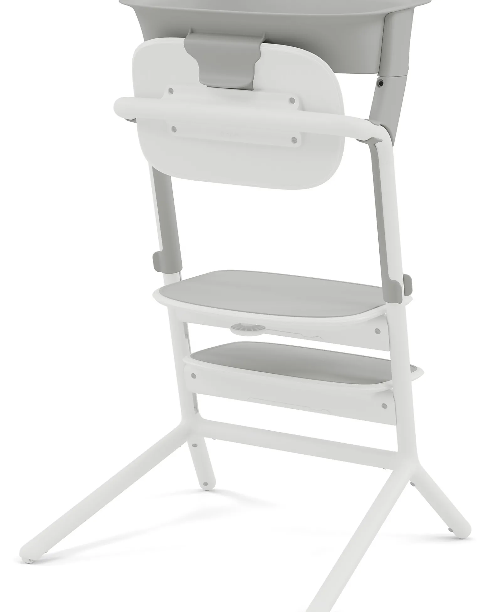Set Torre di Apprendimento per Sedia Evolutiva LEMO - Suede Grey - Include Tappetini Antiscivolo