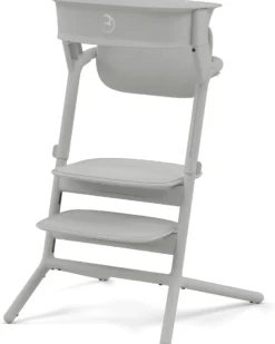 Set Torre di Apprendimento per Sedia Evolutiva LEMO - Suede Grey - Include Tappetini Antiscivolo