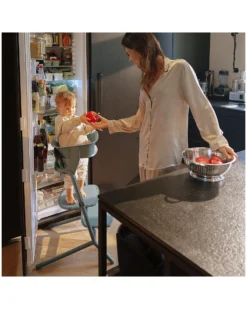 Set Torre di Apprendimento per Sedia Evolutiva LEMO - Pearl Pink - Include Tappetini Antiscivolo